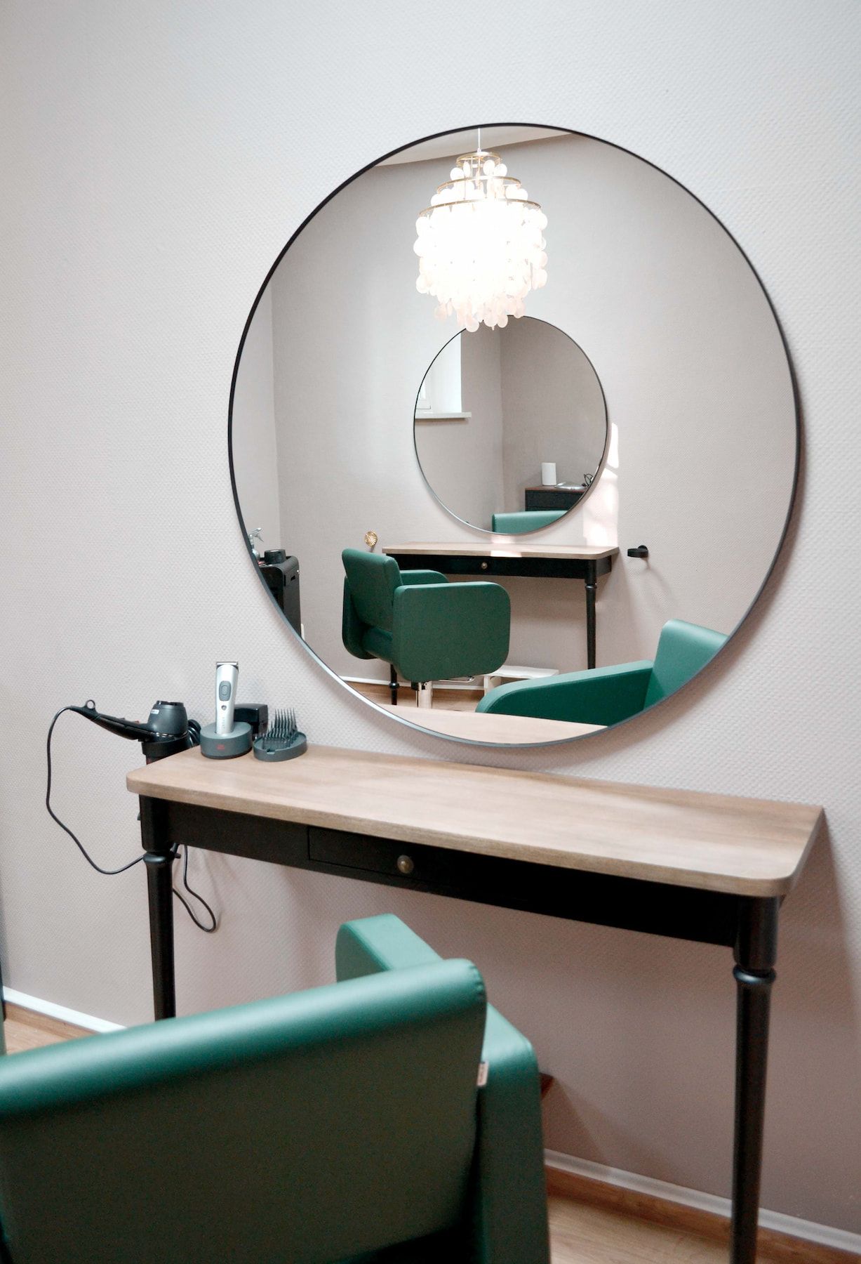 Foto aus dem Innenraum des Wohlgefühl Ateliers welches für die Website gemacht wurde