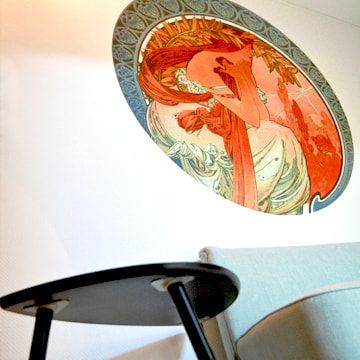 Foto aus dem Innenraum des Wohlgefühl Ateliers welches für die Website gemacht wurde